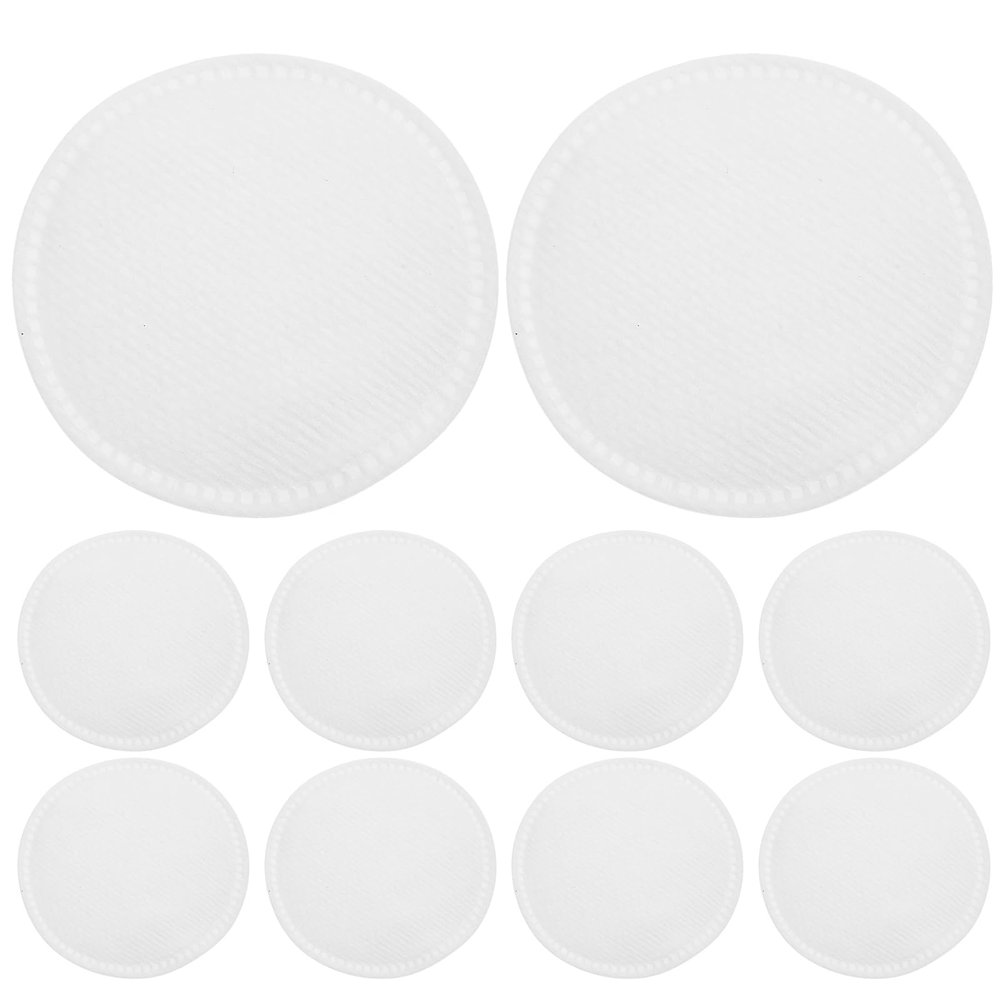 FRCOLOR 60Pcs Cotton Makeup Remover Pads Soft Absorbent Facial Cotton Rounds for Makeup Removal Skincare and Nail Art 2.36 Inch Disposable Towels for Home and Salon Use