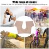 Underarm Sweat Vest Quick Dry Breathable Mesh Reusable Sweat Proof Washable Armpit for Women Girls Skin Color (XL) view 4