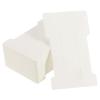 PATIKIL Hair Clip Display Cards, 100 Pack Paper Cardboard Hair Bow Holder Rectangle Hair Barrettes for Jewelry Hair Accessories Display and Organizing, White view 1