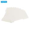PATIKIL Hair Clip Display Cards, 100 Pack Paper Cardboard Hair Bow Holder Rectangle Hair Barrettes for Jewelry Hair Accessories Display and Organizing, White view 3