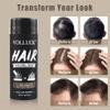VOLLUCK Hair Fibers for Thinning Hair, Instant Coverage Hair Building Fibers for Women and men, Natural Hair Powder for Conceal Hair Loss 28 g (Light Brown) view 2