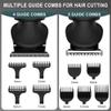 Scttomon Beard Trimmer for Men Professional Mens Beard Grooming Kit T-Blade Trimmer Electric Shaver Razor Nose Body Trimmer Hair Cutting Kit Cordless 7 in 1 Black view 3