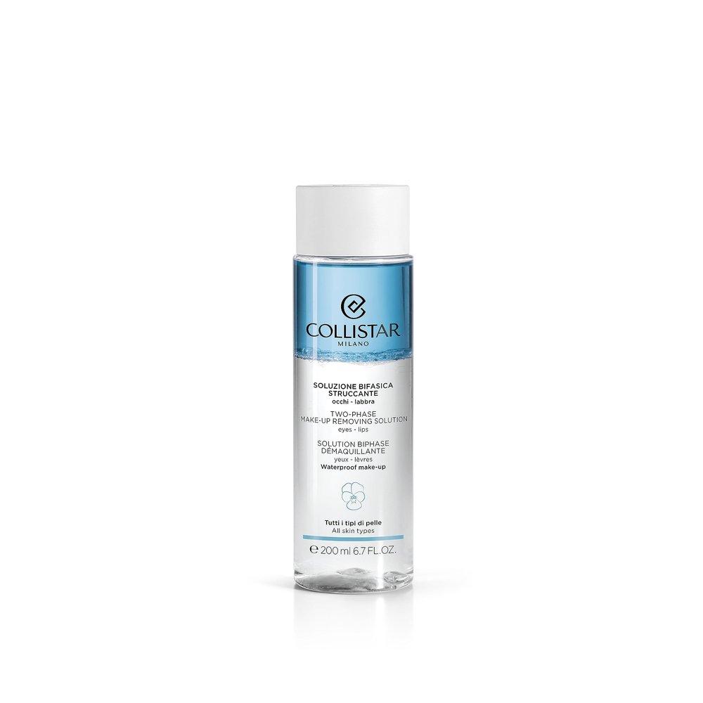 Collistar Soluzione Bifasica Struccante 200ml, Two-Phase Make-Up Removing Solution 6.7 Fl Oz Made in Italy [Italian Import]