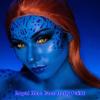 Go Ho Royal Blue Face Body Paint Stick,Easily Washable Formula Face Paint Stick,Non-toxic Full-coverage Cream Blue Body Paint for Halloween Costumes Cosplay SFX Mystique Smurf Clown Makeup view 4