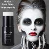 Go Ho White Face Paint,Washable Formula Face Paint Stick,Non-toxic Full-coverage Cream to Powder White Face Body Paint for Halloween Cosplay Zombie Skeleton Clown Goth Makeup view 4