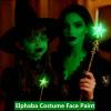 Go Ho Dark Green Face Body Paint Stick,Water Based Washable Green Face Paint Stick,Full-coverage Cream Green Body Paint for Halloween Cosplay SFX Witch Hulk Makeup,St Patricks Day Accessories view 4