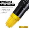 Go Ho Metallic Gold Face Body Paint Stick,Washable Gold Face Paint,Non-toxic Cream Body Paint for Halloween Costumes Cosplay SFX Makeup view 3