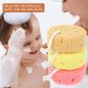 3pcs Bath Sponges, Sponge Loofah Body Scrubber for Women, Men, Teenager, Soft Skin-Friendly, Dual-Sided Design, Shower Pouf Cleaning for Shower Exfoliating, 3 Colors, 4.33 X 4.33 X 1.77 Inches view 2