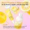 Saturday Skin 3-Piece Skin Care Set Yuzu Vitamin C Sleep Mask Yuzu Vitamin C Bright Toner and Eye Cream Overnight Facial Masks Korean Beauty Best Vitamin C Skincare Set view 2