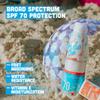Aruba Sun SPF 70 Kids Sunscreen Spray with Bubble Gum Scent 6oz - Reef Act Compliant no 67 Octinoxate & Oxybenzone Free - Sun Screen Broad Spectrum UVA/UVB - Sunscreen Waterproof and Non-Greasy view 2