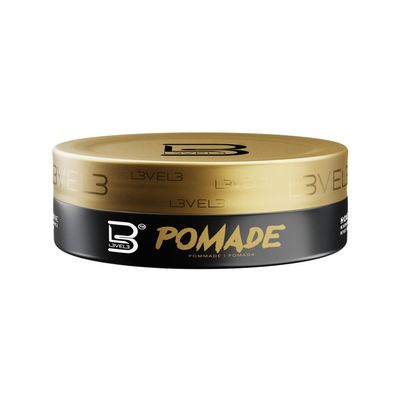 L3 Level 3 Pomade - Improves Hair Strength and Volume Long-Lasting Hold Infused with Keratin (3 Pack)