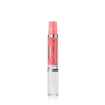 MODE Peach Lip Tints Nourishing Tinted Lip Balm Sheer Moisturizing Color GO GO Smooth Dewy Lips, Hydrating Natural Skincare Fruit Oils, Conditioning Shea Butter, Cruelty Free, Vegan
