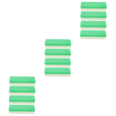 FRCOLOR 12pcs Pedicure Accessories Pumice Stone Remover Feet Sponge Dead Skin Scrubber Foot Massage Tool