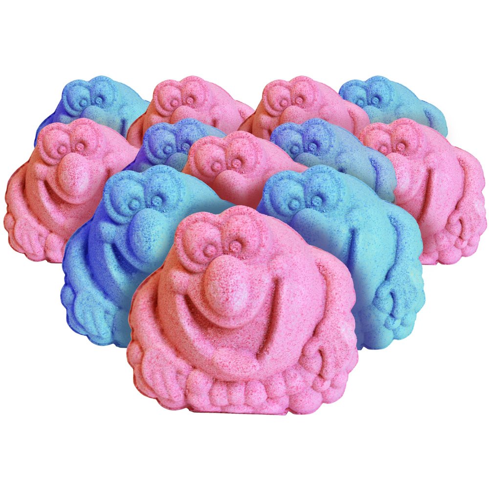 Mr. Bubble Bubbling Bath Bomb, Original Bubblegum Scent, 60 g Each, Pack of 12