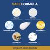 6 in 1 Face Cream for Men: 6 in 1 Mens Face Moisturizer, Mens Face Cream Anti Aging - Eye Bags Treatment & Wrinkle Cream for Men 1.7 oz view 3