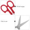 FRCOLOR 2pcs Multifunction Eyebrow Scissor Red Eyebrow Trimmer Beard Beauty Tool Facial Trimmer Facial Hair Trimmer Major Thread Trimmer Stainless Steel view 3