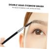FRCOLOR 6pcs Eyebrow Angled Brow Brush Spoolie Quality Eye Makeup Tools Shaping Filling Eyebrows Birthday view 4
