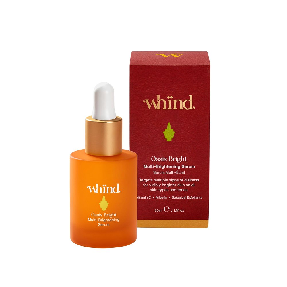 whind Oasis Bright 10% Vitamin C Serum for Brighter Skin  Radiance Boosting Dark Spot Corrector to Help Reduce Pigmentation  Brightening Face Serum for Women  All Skin Types, 30ml