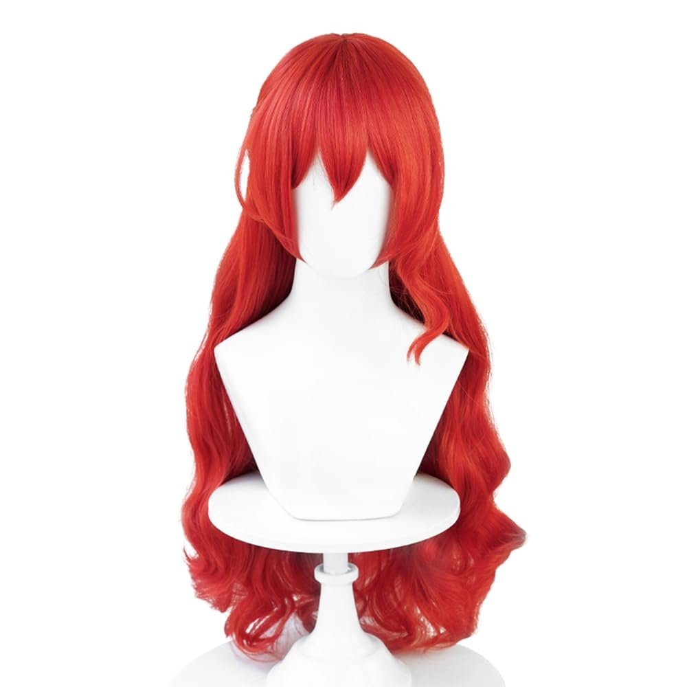 osseoca Himeko Cosply simulation scalp Tigers finger and tiger clips hair bag wigs (Himeko)