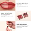 Fovcos 2-in-1 Lip Crayon, lip liner, Lip Liner Pencil, Slim Lip Pencil, Beauty Lip Gloss, Super Professional Tip Matte Lipstick (#12) view 3