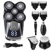Head Shavers for Bald Men, 4 In 1 4D Electric Men Bald Head Shaver Beard Razor Electric Rotary Shaver Cordless Hair Trimmer Clipper USB Charging view 1