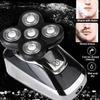 Head Shavers for Bald Men, 4 In 1 4D Electric Men Bald Head Shaver Beard Razor Electric Rotary Shaver Cordless Hair Trimmer Clipper USB Charging view 4