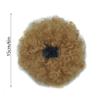 6 Inches Synthetic Puff Ponytail Short Kinky Curly Hair Ponytail Hair Extensions Atural Looking Daily Party Hair (Color : Black B) view 2