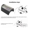 31B Shaver Foil Cassette Head Replacement Part Fit for B-raun 5704, 5705, 5720, 5721, 5722, 5723, 5724, 5735, 5736, 5737, 5738, 5739, 5770, 5771, 5772, 5773, 5774, 5775, 5776, 5790, 5791, 5795, 5796 view 4