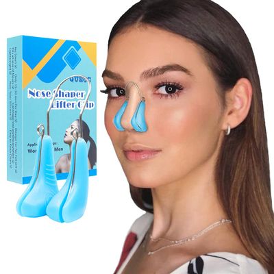 AMIJEAL Nose Shaper Clip - Pain-Free Nose Bridge Straightener Corrector & Rhinoplasty Device