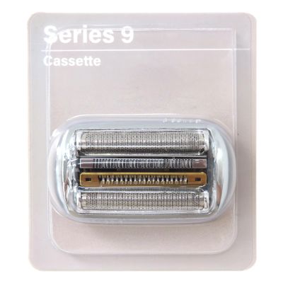 2023 New Series 9 Pro and Series 9 Replacement Foil & Cutter Head Shaver Head for Br-aun 9040s, 9080cc, 9093s, 9095cc, 9240s, 9242s, 9260s, 9280cc, 9290cc, 9291cc, 9292cc Silver