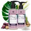 All Natural Shampoo & Conditioner for straight hair Frizz Control Paraben & Sulfate-Free Shampoo and Conditioner - with Buriti, Pracaxi & White Clay for Deep Hydration & Smoother Hair 6.8oz view 1