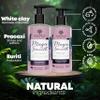All Natural Shampoo & Conditioner for straight hair Frizz Control Paraben & Sulfate-Free Shampoo and Conditioner - with Buriti, Pracaxi & White Clay for Deep Hydration & Smoother Hair 6.8oz view 3