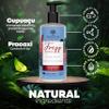 All Natural Frizz Control Shampoo for Men & Women- Anti-Frizz Shampoo for Frizzy Hair - Paraben & Sulfate-free Shampoo-with Cupuacu and Pracaxi to Reduce & Control Frizz 6.8oz view 3