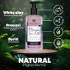 All Natural Conditioner for Frizzy Hair Straight Hair - Conditioner for Women & Men Paraben & Sulfate-Free - with Buriti, Pracaxi & White Clay for Long-Lasting Smooth Hair 6.8oz view 3