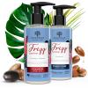 All Natural Frizz Control Shampoo and Conditioner for Frizzy Hair - Paraben & Sulfate Free Shampoo & Conditioner Set with Cupuacu, Pracaxi & Murumuru 6.8oz view 1