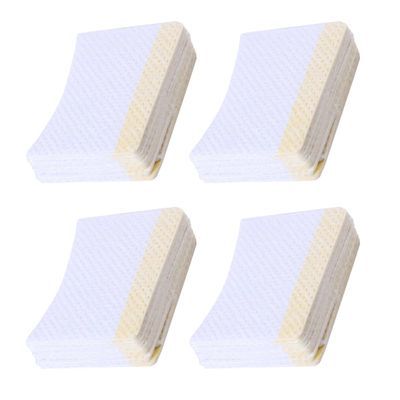FRCOLOR 160pcs Cotton Eyelash Makeup Remover Pads Eyelash Pads Makeup Cleaning Pad Reusable Eye Makeup Removal Tools for Home and Salon Use