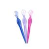 FRCOLOR 9pcs Stainless Steel Eyebrow Portable Eyebrow Trimmers for Precise Grooming Lightweight and Easy to Clean Makeup Tools Red and Colors view 3