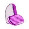 Crystal Hair Eraser Device for Women and Men Reusable Remover Painless Exfoliation Hair Removal Tool for Back Arms Legs (Purple) view 1