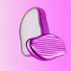 Crystal Hair Eraser Device for Women and Men Reusable Remover Painless Exfoliation Hair Removal Tool for Back Arms Legs (Purple) view 2