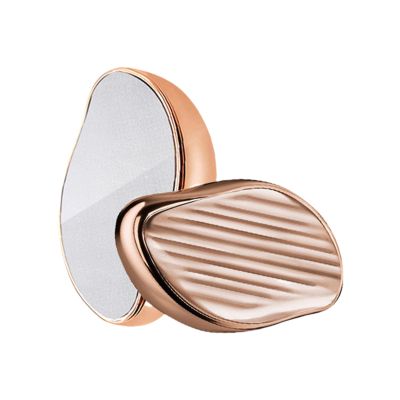 Crystal Hair Eraser Device for Women and Men Reusable Remover Painless Exfoliation Hair Removal Tool for Back Arms Legs (Golden)