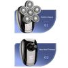 Head Shavers for Bald Men, 6 in 1 Men's 4D Electric Shaver Rechargeable 6 Floating Heads Beard Nose Ear Hair Trimmer Bald Head for Men Razor Clipper Face (Color : Gold) view 4