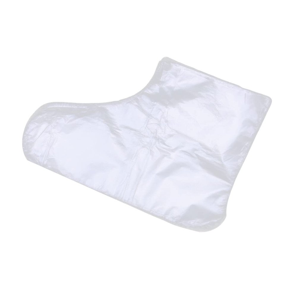 200pcs Shoes Covers Disposable Moisturizing Face Clear Elastics Treatment Foot Liner Wax Treatment Foot Covers Foot Lotion Gloves Disposable Foot Cover Foot Bath Anti Slip Socks