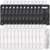PACKISM Travel Bottles for Toiletries - 24 Pack Leak Proof 3oz TSA Approved Travel Pouches, Stand Up, Slim & Lightweight Design, Space Saving, Pack More Shampoo Conditioner Lotion Body Wash view 1