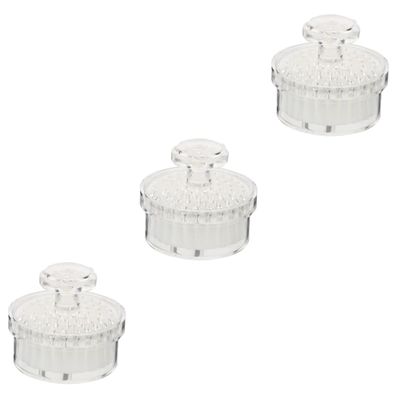 Beaupretty 3pcs Facial Cleansing Brush for Gentle Exfoliation and Deep Cleaning Multi-Functional Manual Face Wash Scrubber Design for for Adults