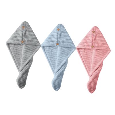 Beavorty 3pcs Microfiber Hair Wrap Turban Sleep Cap Dryer Bonnet for Curly Hair Fast Drying Hat Water Absorbent Towel