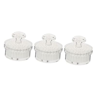 Beavorty 3pcs Manual Face Wash Brush Exfoliating Brush for Adults Massage for Skin Portable Design for Deep Cleaning Exfoliation for Facial Scalp Care