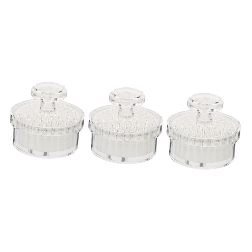 Beavorty 3pcs Manual Face Wash Brush Exfoliating Brush for Adults Massage for Skin Portable Design for Deep Cleaning Exfoliation for Facial Scalp Care