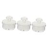 Beavorty 3pcs Manual Face Wash Brush Exfoliating Brush for Adults Massage for Skin Portable Design for Deep Cleaning Exfoliation for Facial Scalp Care view 1