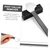 GLEAVI 3sets Handheld Foot Trimmer Tool for Smooth Feet Ergonomic Design for Easy Callus Removal Washable Reusable Pedicure Tools for Men and Women view 2
