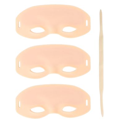 Eyebrow Fake Skin Practice Headband, Adjustable Tape Wearable Eyebrow Microblading Practice Skin, for Beginners Eyebrow Practicing Designs
